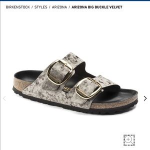 Birkenstock Arizona Big Buckle Velvet